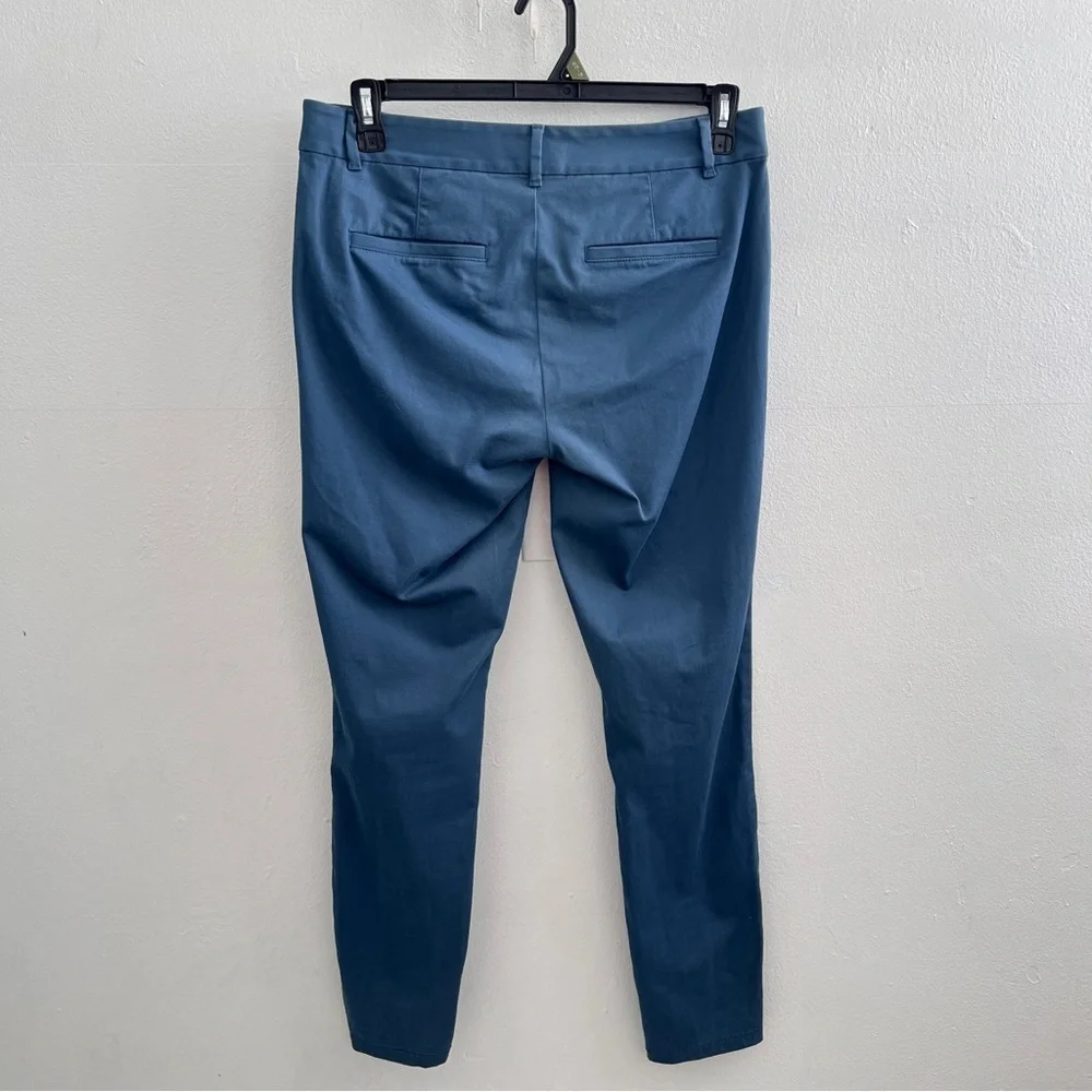 Ann Taylor Loft straight leg Pants blue size 6
